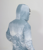 COLDBREAK Funnel Collar Tie Dye Puffer Coat