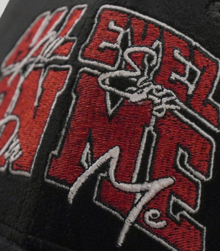 Rich The OG All Eyez On Me Suede Baseball Cap